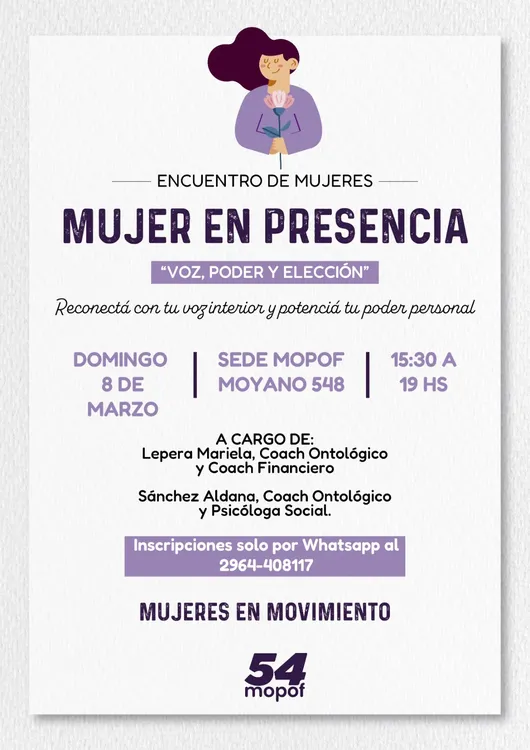 mujeres en movimiento